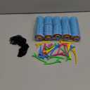 141 Pieces Hair Rollers Set Include 60 Plastic Hair Rollers (Multicolor,6 Size)