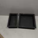 Matte Black 14"x36" Black Shower Niche Insert Tile Ready 3-Tier Niche
