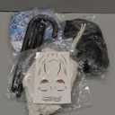 Luucio Old Lady Costume for Kids, 100th Day of School Costume for Girls with Grandma Costume, Kids Old Lady Costume for Kids (Medium, 5-7 Year)