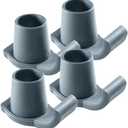 Walker skis Glides for Folding Walkers 4 Pack Walker Accessories Walker Glides for Seniors