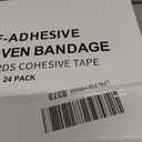 Carbou Self Adhesive Bandage Wrap 2" x 5yd 24ct Vet & Athletic Beige | Athletic Elastic Cohesive Bandage for Sports, Injuries, Treatments, and Recovery, First Aid Tape Vet Wrap for Cat, Dog