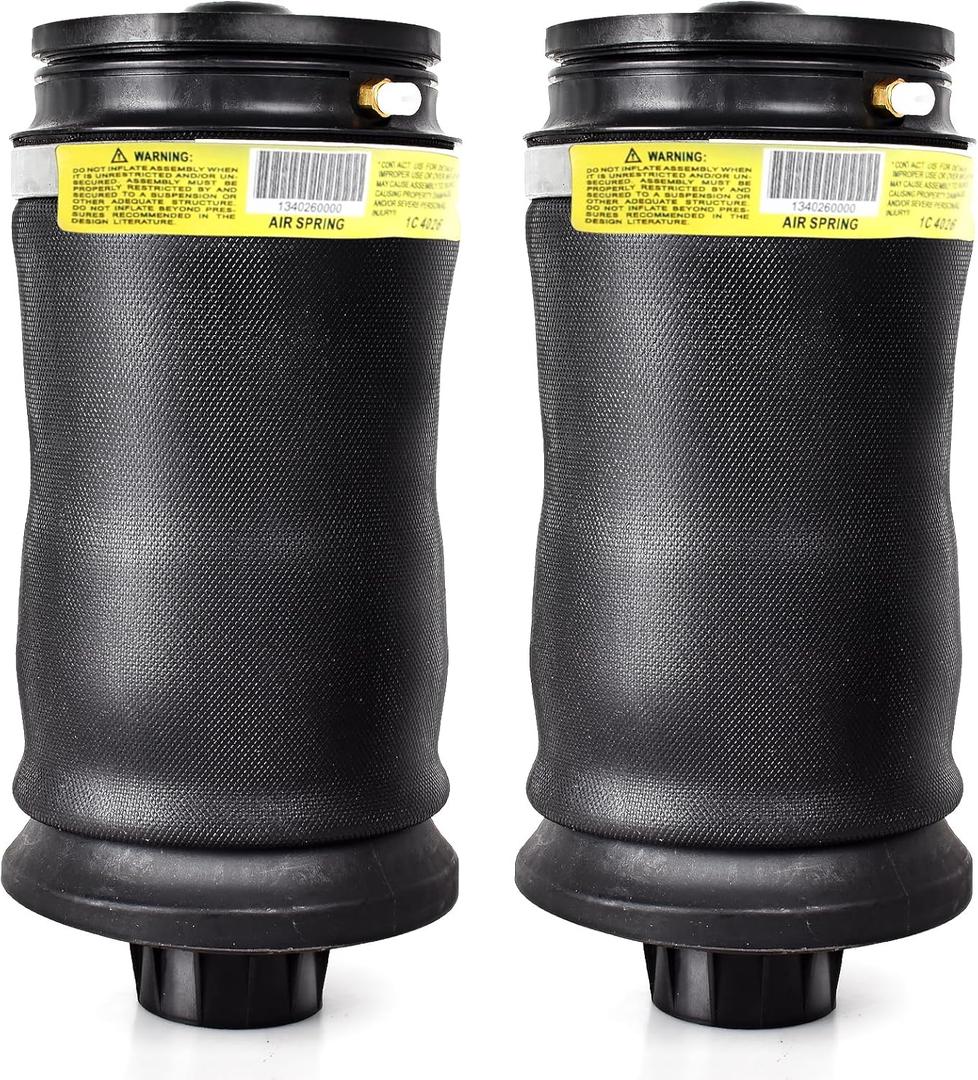 Nifeida 1663200325 Pair Rear Air Spring Bag Suspension Left & Right Kits Compatible with Mercedes-Benz ML-Class 2005-2011 W164/GL-Class 2007-2012 X164 1643200725