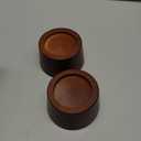 Furniture Raisers Bed Risers - 2 Inch Wooden Circle Heavy Duty Furniture Height Extenders Lifts for Sofa Couch Desk Chair Table Base Raising Space, Convenient Store and Cleaning, Pack of 4