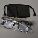 miyya Blue Light Glasses for Women & Men Oversized UV & Blue Light Blocker Chunky Frames, Stylish Eyewear Accessories