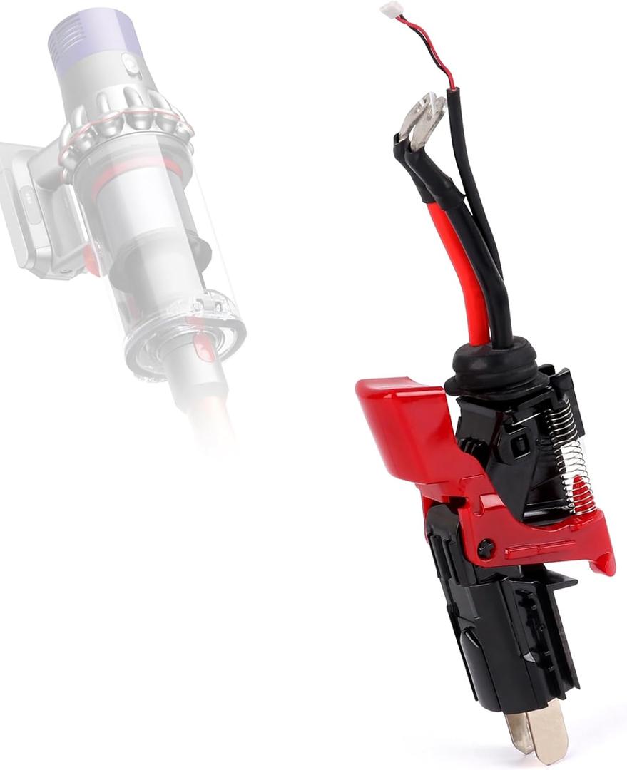 Upgraded Trigger Switch Assembly Replacement for Dyson V10 SV12 Vacuum Cleaner, Upgraded Power Button Replacement Parts