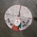 Mr. Pen Christmas Tree Skirt, 36 Inches, Xmas Tree Skirt