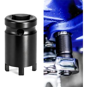 JFG RACING Lock Nut Removal Tool for Surron Light Bee,Socket Removal Tool 4-Pin Spanner Socket Wrench for Dirt Bike Surron Light Bee X and S/X160/X260-Black