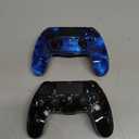 2 Pack Wireless Controller for PS4, Controller for Sony PlayStation 4, Double Shock 6-Axis Motion Sensor, Sensitive Touch Pad, Built-in Speaker & 3.5mm Headset Jack, Compatible with PS4/Pro/Slim (Blue & Black)