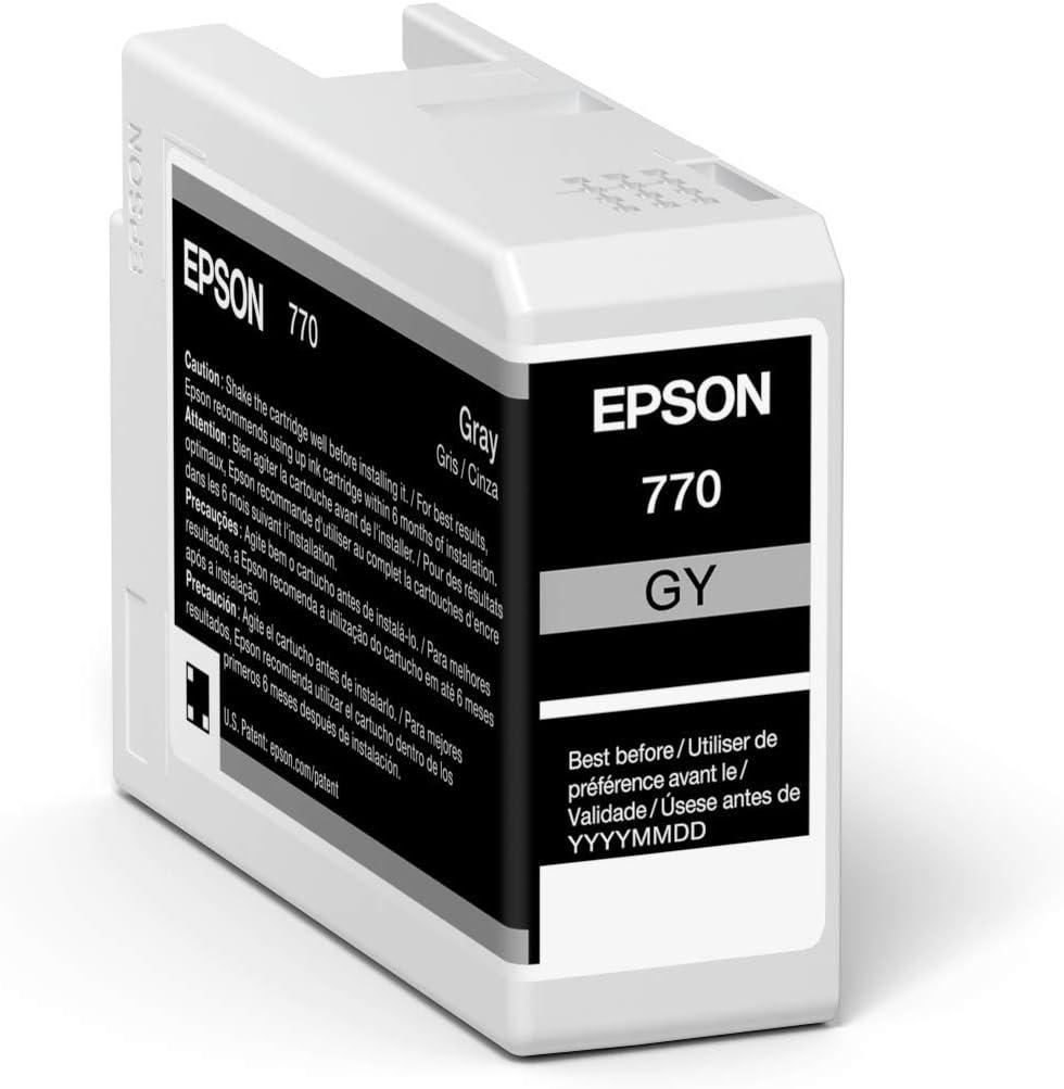 Epson Ultrachrome PRO10 -Ink - Gray (T770720), Standard