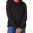 Daily Ritual Women's Boxy Crewneck Sweater, Size Large