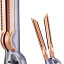 Airflow Attachment Compatible with Dyson Airwrap, Hair Smooth Attachment for Airwrap HS01 HS05 HS08, Hair Straightener Replacement Part No Heat Damage Smooth Finish Styling Tool Copper