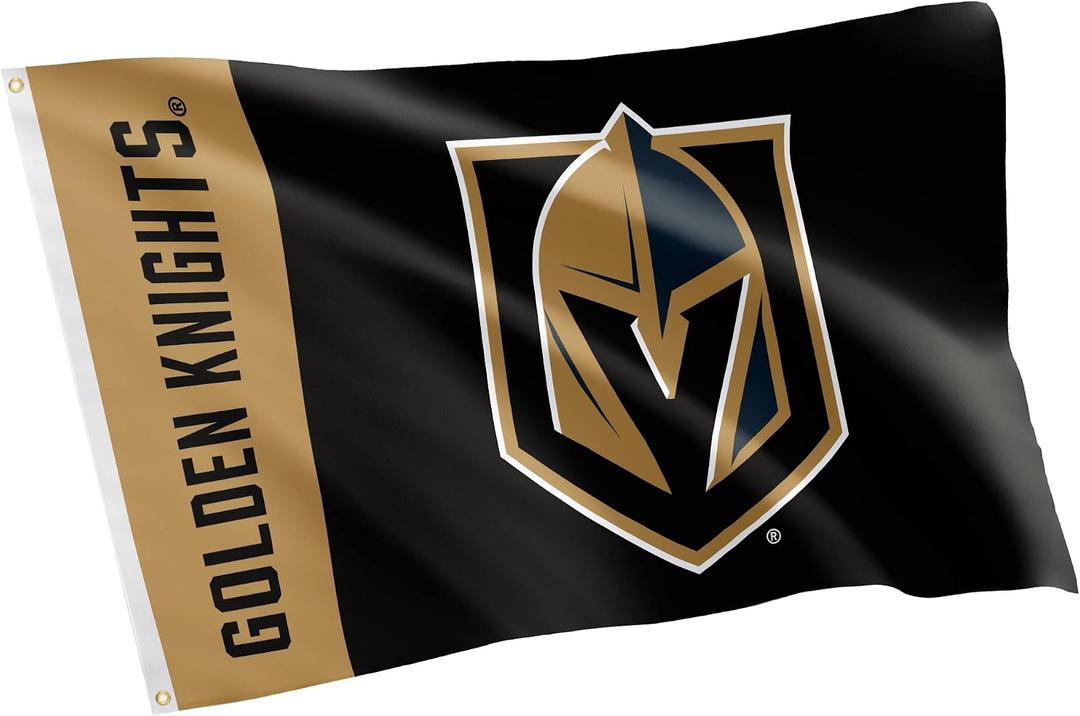 Desert Cactus Vegas Golden Knights Flag 3x5 Outdoor (Name)
