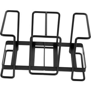 Ciieeo Coffee Shop Cup Holder Organizer Paper Cup Storage Rack Black Countertop