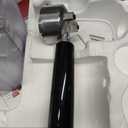 AMZCHEF Espresso Machine, Auto Milk Frother, 20 Bar Pressure, Silver