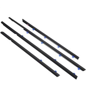 Weather Stripping Window Molding Trim Seal Compatible with Honda 2012-2015 Civic Replace# 72450-TR0-A01 72410-TR0-A01 72950-TR0-A01 72910-TR0-A01