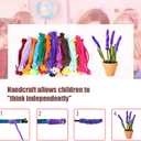 Craft Pipe Cleaners Proffessional 1000 Pcs 25 Colors, Pipe Cleaners Craft Supplies and Chenille Stems or Pipecleaners, Pipe Cleaners Bulk, for Crafts, Gift Wrapping and Party Decorations.