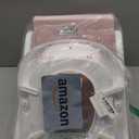 Orzbow Potty Training Seat, 2-IN-1 Toddler Potty Training Toilet with Step Stool, Stability Toilet Seat for Boys Girls with Splash Guard and Anti-Slip Pad, Adjustable Ladder & Potty Seat Height, Pink