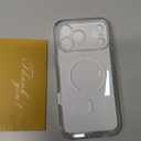 Miracase for iPhone 17 Pro Max Case 6.9" Full-Body Phone Case with Built-in Glass Screen Protector& Full Camera Protector,[Magnetic with MagSafe] Drop Proof 17 ProMax Cover, Clear