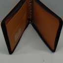 Antner Zippered 7 Ring Business Checkbook Binder Portfolio for 3-on-a-Page Business Checks, 600 Checks Capacity, PU Leather Check Book Binder Cover for 9x13 Sheets, Built-in Storage Organizer, Brown