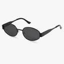 livho 2025 Trendy Oval Sunglasses - Stylish Polarized Shades for Everyday - Retro Metal Frames