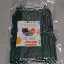 joycraft 50Pcs Dark Green Organza Bags - 4x6 In Party Favor Drawstring Mesh Pouch, Sheer Organza Jewelry Bags for DIY Craft, Christmas Gift, Small Business, Wedding Favor