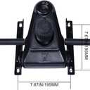 yaaqoo Office Chair Seat Knee Tilt Mechanism Control Replacement Parts 7.67" X 7.67" Mount Holes