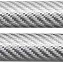 Compatible With Mazda MPV 2000-2006 Liftgate Rear Tailgate Boot Carbon Fiber Gas Charged Spring Struts Damper Lift Support(Silver carbon fiber)