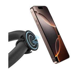 Gym Fitness MagSafe Phone Mount , Magnetic Bar Mount, Adjustable Strap, Compatible with Gym Equipment, Stroller, Shopping Cart, Exercise Bikes, Steering Wheel. for iPhone 16pro Max,15, 14, 13 Series