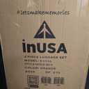 InUSA ROYAL 32-Inch Extra-Large Hardside Spinner Luggage Lightweight Orange