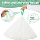 60 Count 36"x18" Large Litter Box Liners,XL Jumbo Drawstring Extra Thick Cat Litter Bags,Extra Durable Cat Litter Bags for Pet Supplies