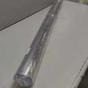 42"X90"Crystal PVC Table Cover Protector, Waterproof PVC Tablecloth, 2MM Thickened Protector for Table, Desk, Coffee Table, Workbench,Dresser, TV Stand, Counter