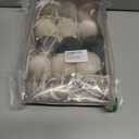 15pcs Christmas Tree Ornaments Velvet Ball,2.36in Flocked Decoration Balls,Shatterproof Multicolor Green Christmas Ornaments Set,Suitable for Xmas Trees,Fireplaces,Room Decorations