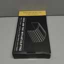 Sofa Arm Tray,Bamboo Folding Couch Arm Tray,Sofa Armrest Trays with Anti-Slip Pad for Drinks,Snacks,Phone,Remote ControlNatural (18.9*13)