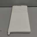 17inch x 4inch Kitchen Sink Faucet Mat, Water Absorbing Stone Faucet Splash Guard for Bathroom Counter, Quick Drying Diatomite Tray for Kitchen Sink, White