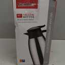 68oz Coffee Carafe Airpot Insulated Coffee Urn Stainless Steel Vacuum Thermal Pot Flask for Coffee, Hot Water, Tea, Hot Beverage - Keep 12 Hours Hot, 24 Hours Cold (Silver)