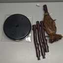 Magical Animated Broom 4 Ft Tall Bump-N-Go Movement Spooky Sound