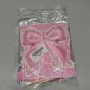 32PCS Pink Coquette Birthday Decorations, Girl Party Supplies, Bow Birthday Party Decor Set