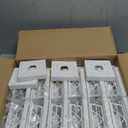 APONUO Solar Post Cap Lights 12 Pack for 4x4 5x5 6x6 Wood Vinyl Fences - Post Lights Solar Powered, IP64 Waterproof, Auto On/Off, for Deck Patio Yard (Warm & Cool White)