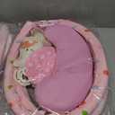 Baby Gym Play Mat, 8-in-1 Tummy Time Mat & Ball Pit with 6 Toys, Washable Baby Activity Mat for Visual, Hearing, Sensory, Motor Development, Babies Gift for Newborn Infant 0-3-6-9-12 Months (Pink)