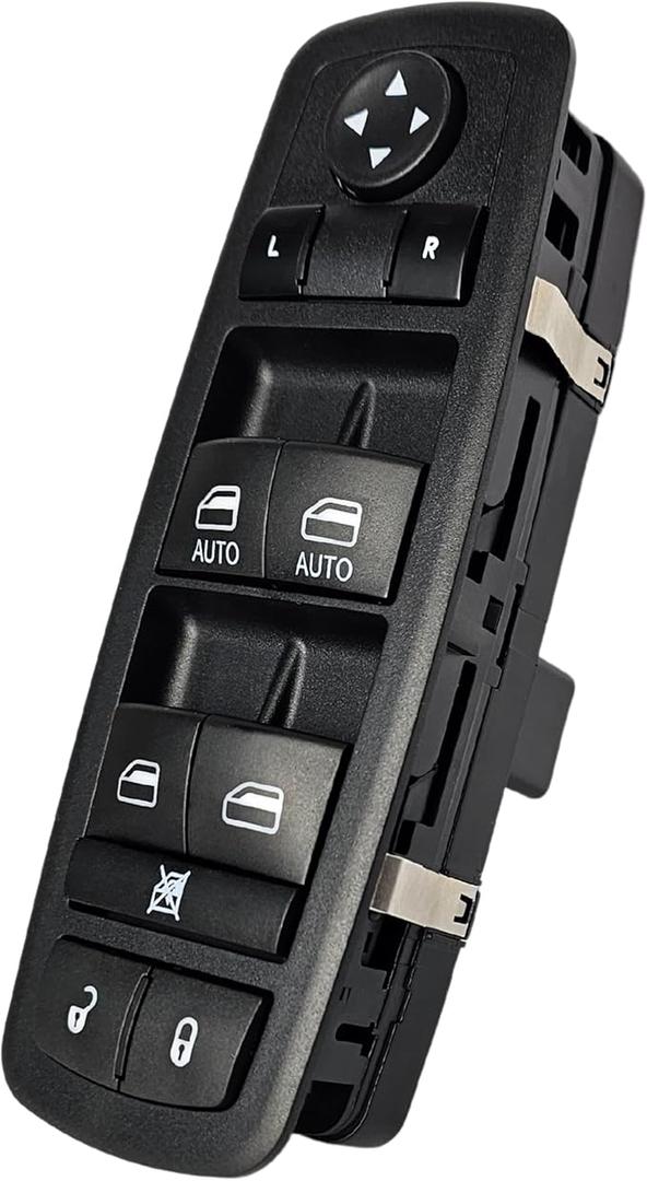 Driver Side Power Master Control Window Switch Replacement for 2009-2012 Dodge Ram 1500 2500 3500, OE Replace 4602863AD 4602863AB 4602863AC 901-473