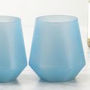 Wine2Go Diamond Silicone Wine Glasses 9oz Set of 2