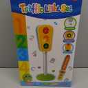 Kiddie Play Traffic Light Toy for Kids Cars and Bikes with Lights and Sounds