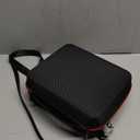 ALKOO Case Compatible with NIIMBOT B21 / B1 Label Maker Wireless Thermal Label Printer, Holder for Inkless Label Maker & Labeling Tapes Refills, with Mesh Pocket for Cable Accessories (Black)