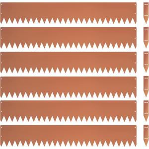 Steel Landscape Edging 40x6 Inch Metal Landscape Edging for Flower Beds,Garden Edging and Driveways(6 Pack)