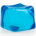 MUYMUT Sensory Stress Cube – High-Density Gel-Filled Ice Cube Squishy Fidget Toy for Anxiety Relief, Slow Rising, ADHD & Focus Aid, for Kids & Adults – 2.1", 1Pc, Blue