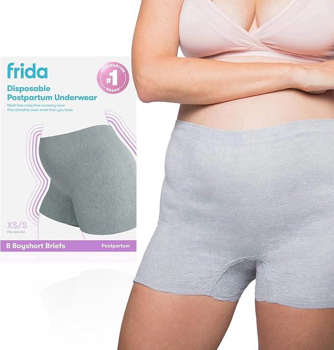Frida Mom 8pc Postpartum Underwear, XS/S