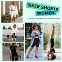 Syrinx 3 Pack Biker Shorts for Women – 8"/5" High Waisted Tummy Control Workout Yoga Running Athletic Shorts (XXL)