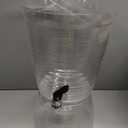 CreativeWare Bark Beverage Dispenser, 2.5 Gallon, Clear, (Pack of 1)