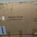 Ireer 2 Set Picture Shipping Box 40" x 60" x 4" Corrugated Cardboard Adjustable Boxes for Shipping TV Picture Mirror Moving Packing Glass Storage Supplies