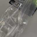 Prime-Line M 6259 Frameless Shower Door Bottom Seal for 1/2 in. Thick Glass Doors, Dual Flap and 45 Degree Drip Guard, 36 in., Clear Vinyl (Single Pack)